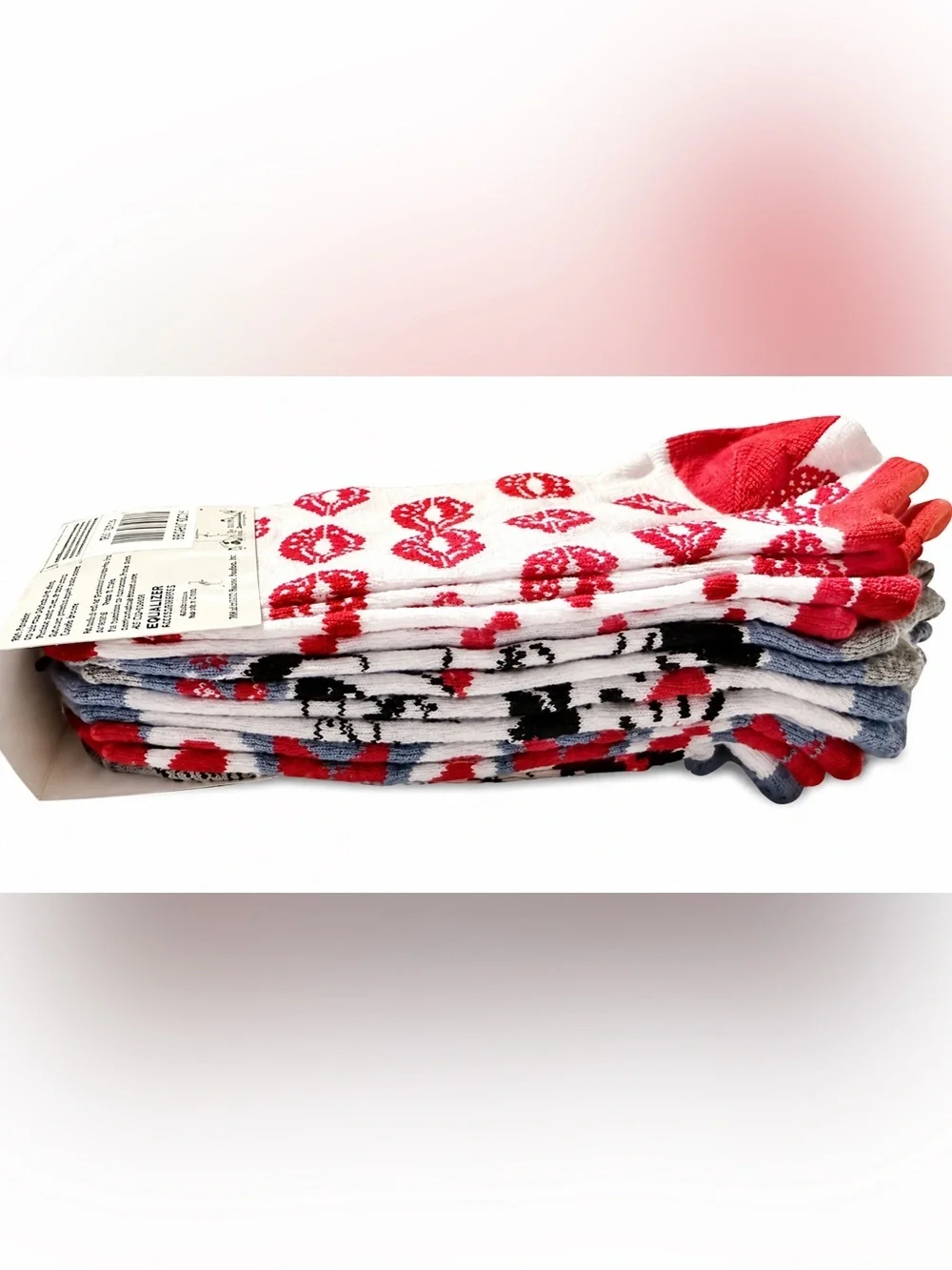 Betty Boop Ankle Socks [6 pairs, Size: 9-11]